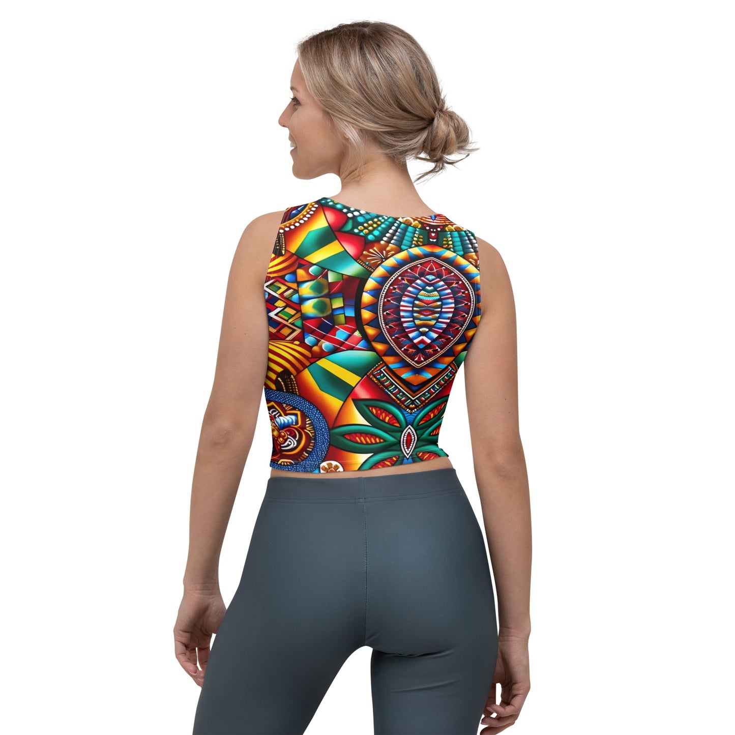Mosaic Mandala Crop Top