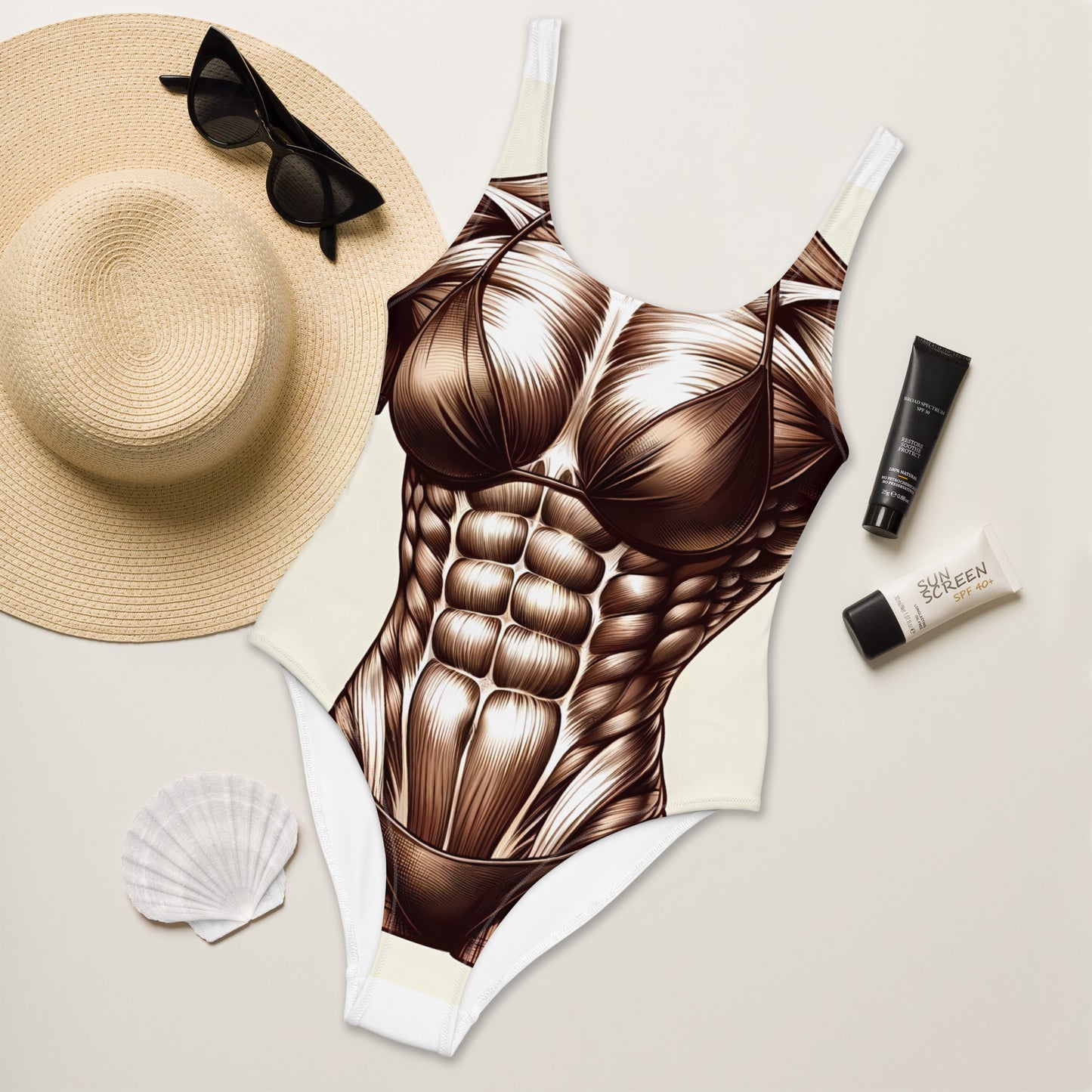 Beach Bod Illusion Swimsuit: Sassy and Sculpted