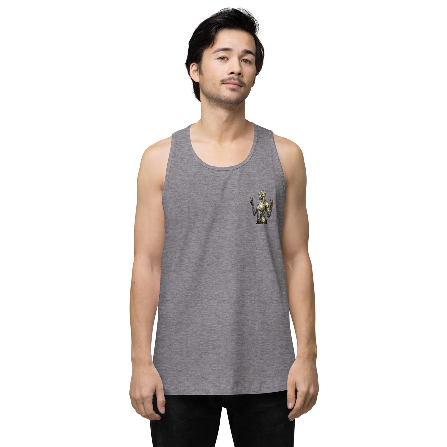 Virgo Visions: Cybernetic Zodiac Tank Top