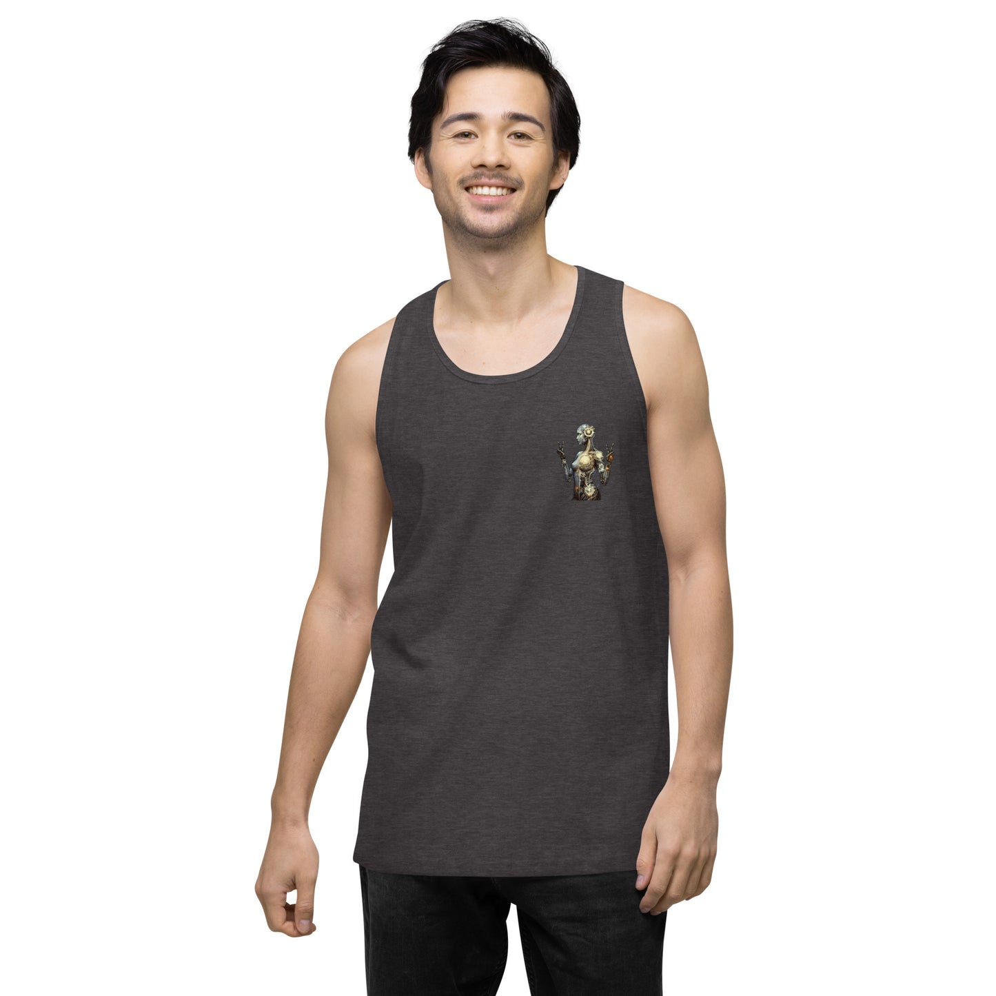 Virgo Visions: Cybernetic Zodiac Tank Top