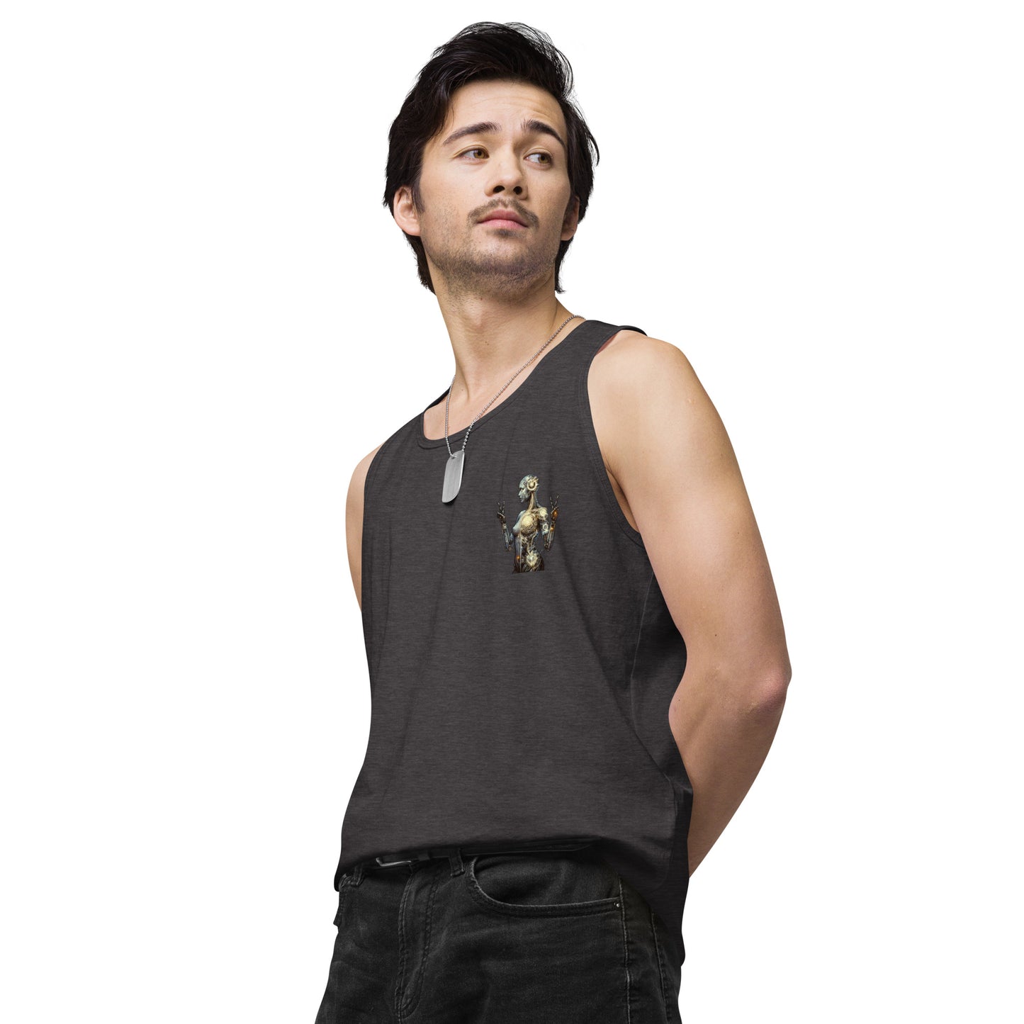 Virgo Visions: Cybernetic Zodiac Tank Top