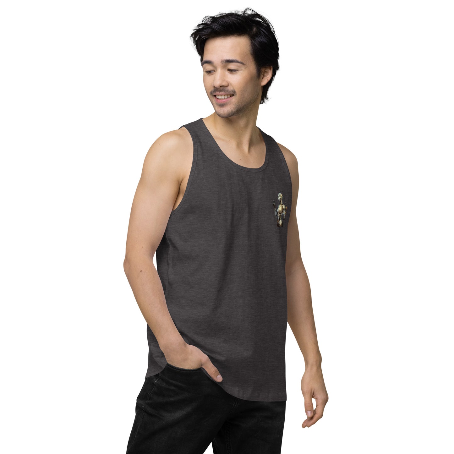 Virgo Visions: Cybernetic Zodiac Tank Top