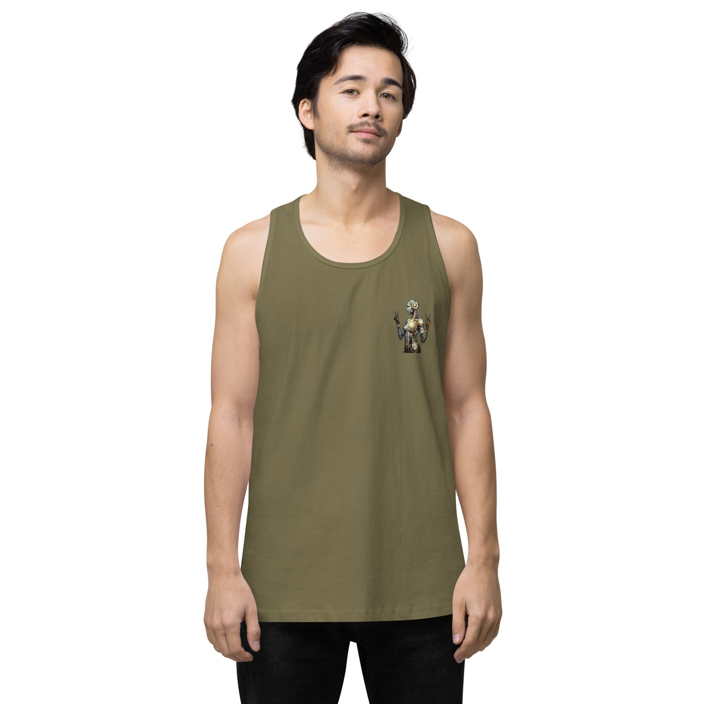Virgo Visions: Cybernetic Zodiac Tank Top