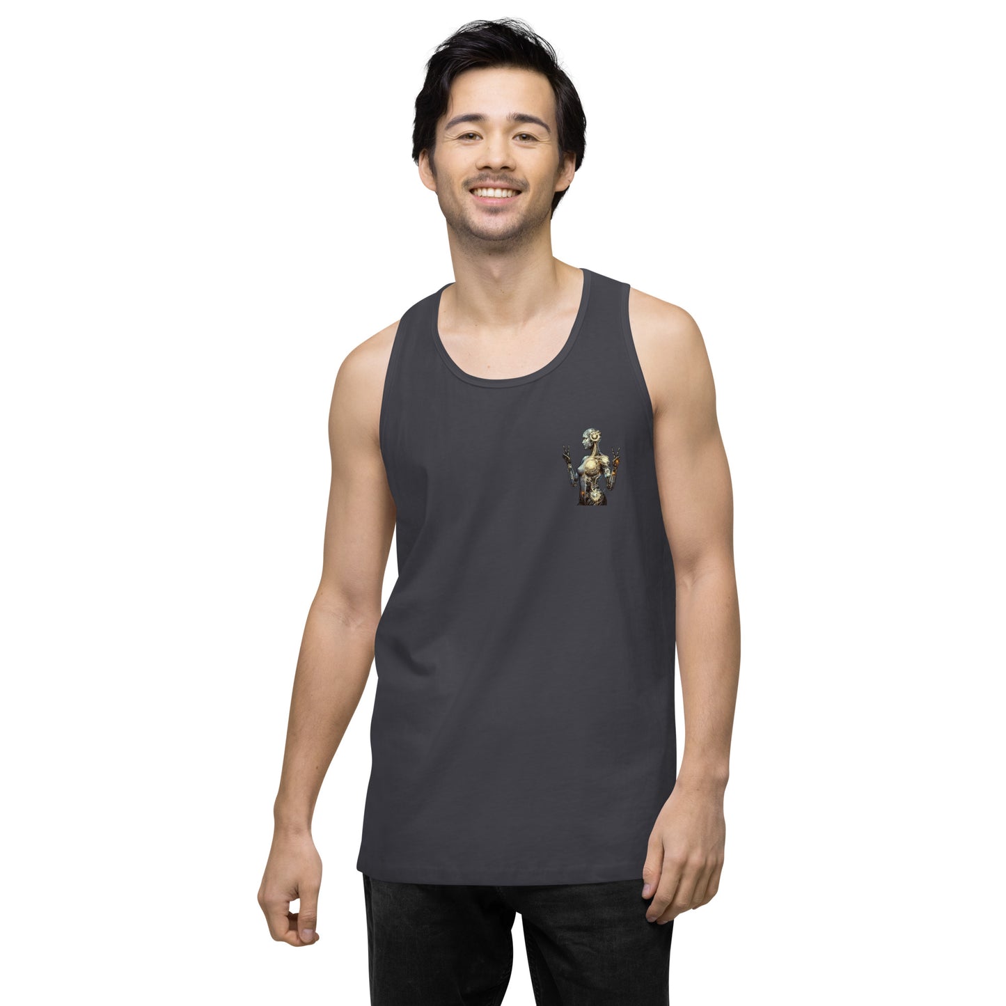 Virgo Visions: Cybernetic Zodiac Tank Top