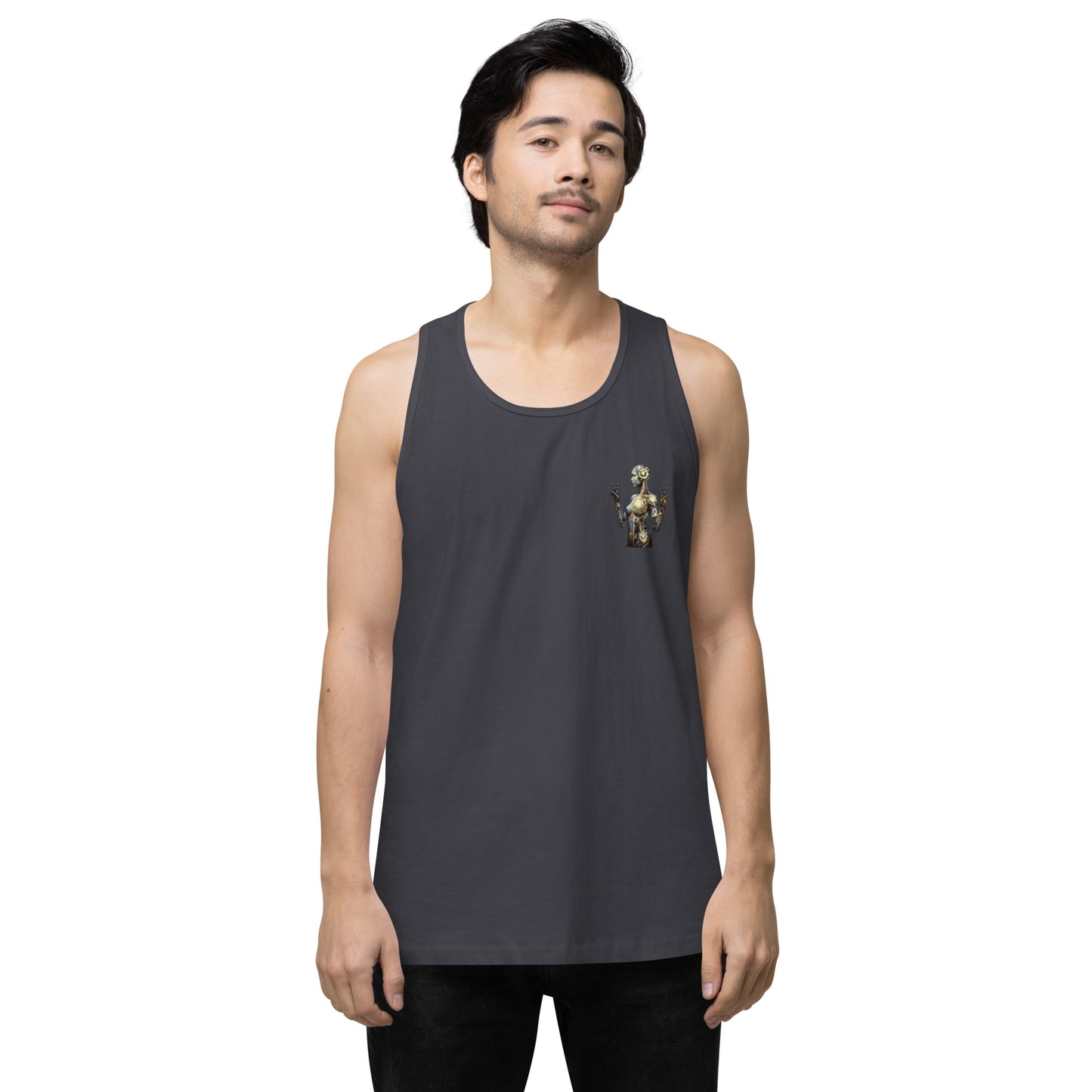 Virgo Visions: Cybernetic Zodiac Tank Top