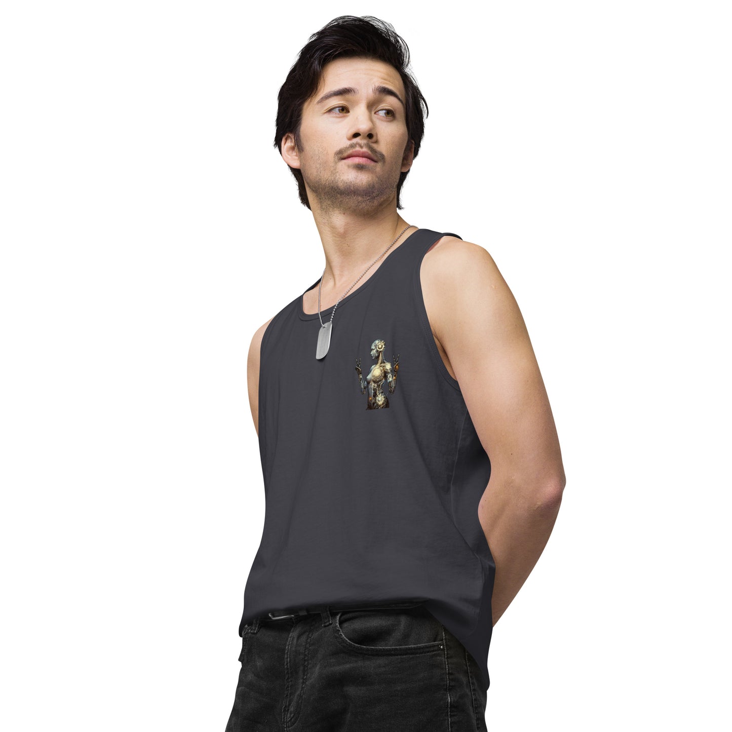 Virgo Visions: Cybernetic Zodiac Tank Top