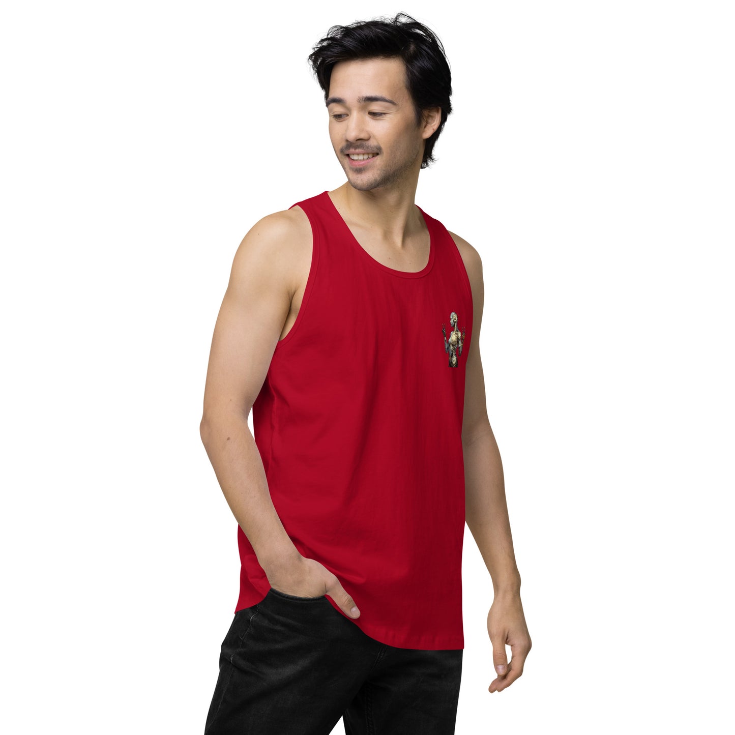 Virgo Visions: Cybernetic Zodiac Tank Top