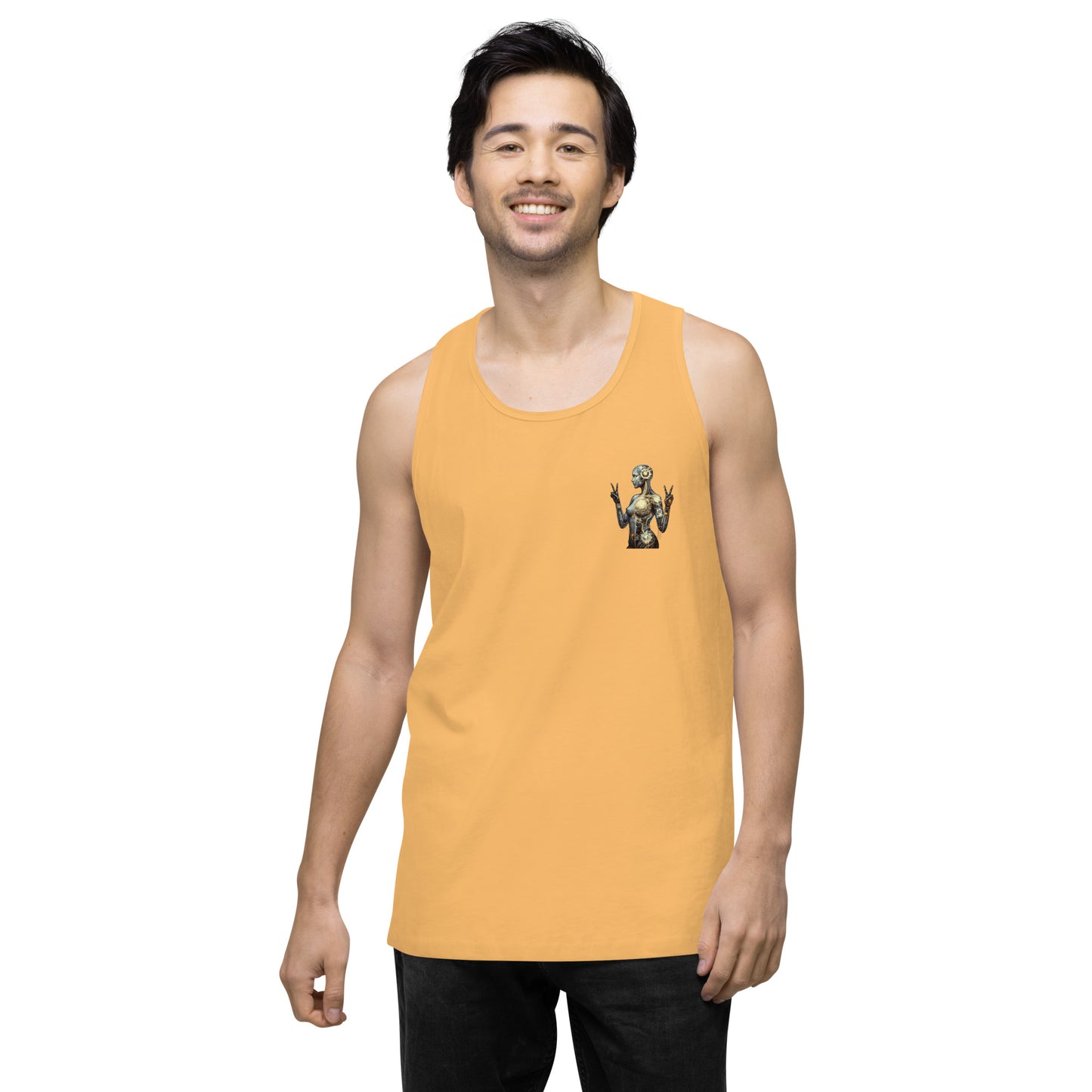 Virgo Visions: Cybernetic Zodiac Tank Top