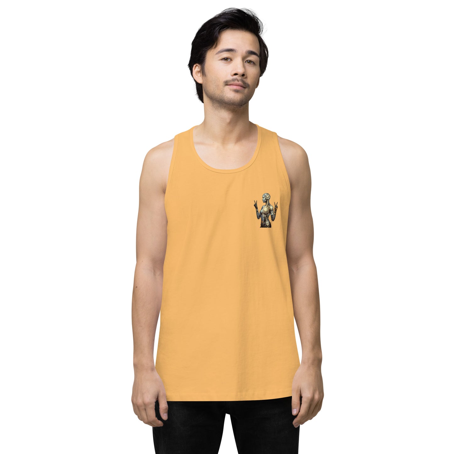 Virgo Visions: Cybernetic Zodiac Tank Top