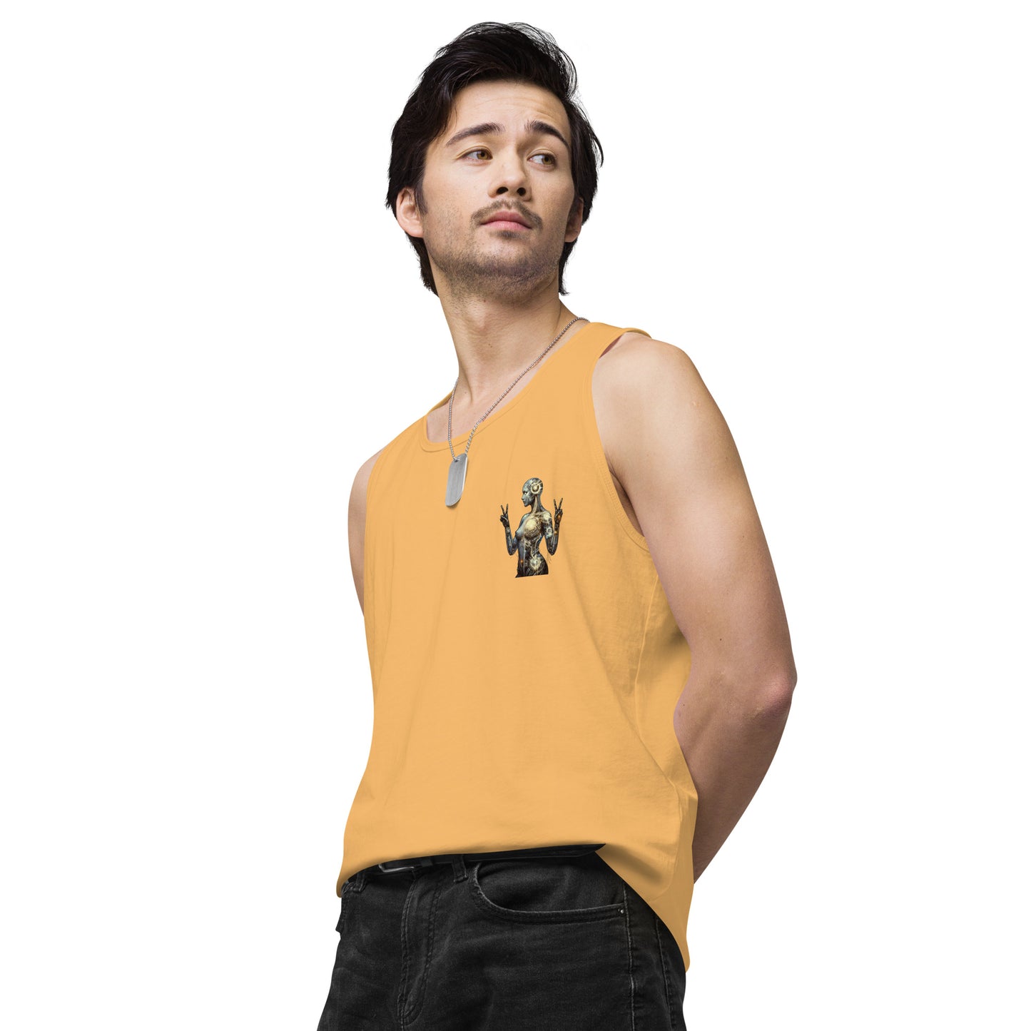 Virgo Visions: Cybernetic Zodiac Tank Top