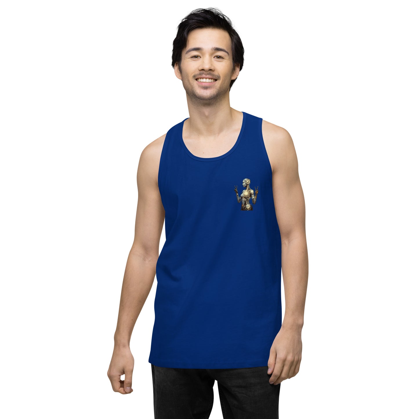 Virgo Visions: Cybernetic Zodiac Tank Top