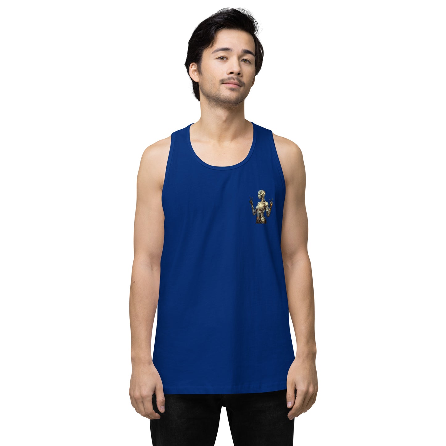 Virgo Visions: Cybernetic Zodiac Tank Top