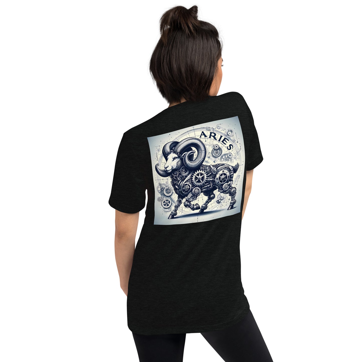 Aries Ascendant: Cyberpunk Zodiac Tee