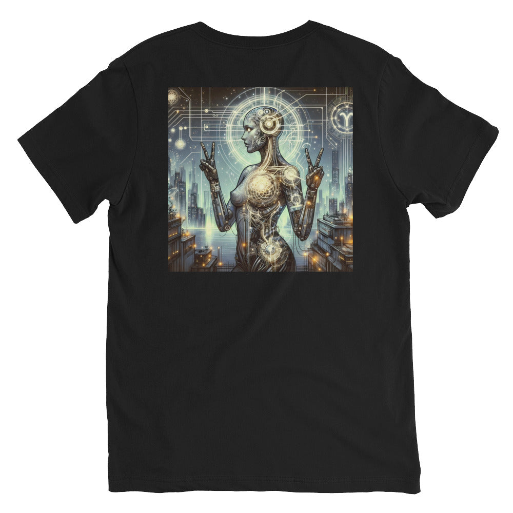 Virgo Visions: Cybernetic Zodiac Tee