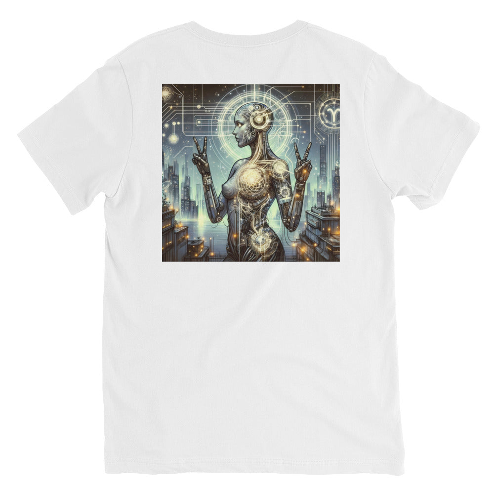 Virgo Visions: Cybernetic Zodiac Tee