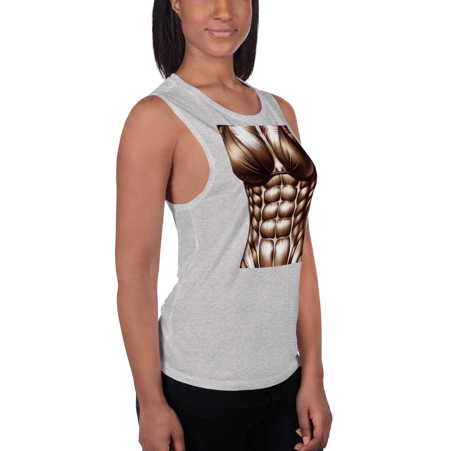 Flexin' Finesse Muscle Tank: Show Off in Style