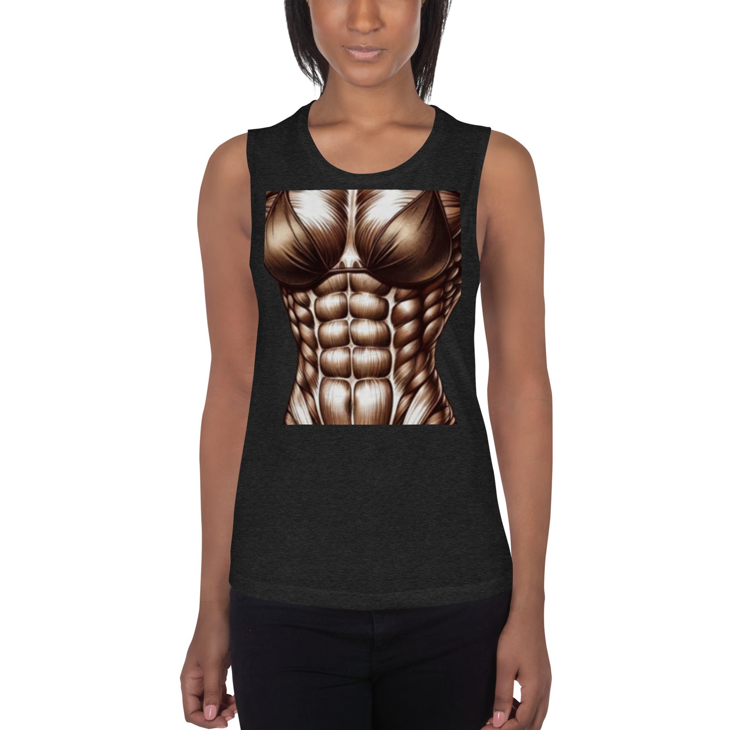 Flexin' Finesse Muscle Tank: Show Off in Style