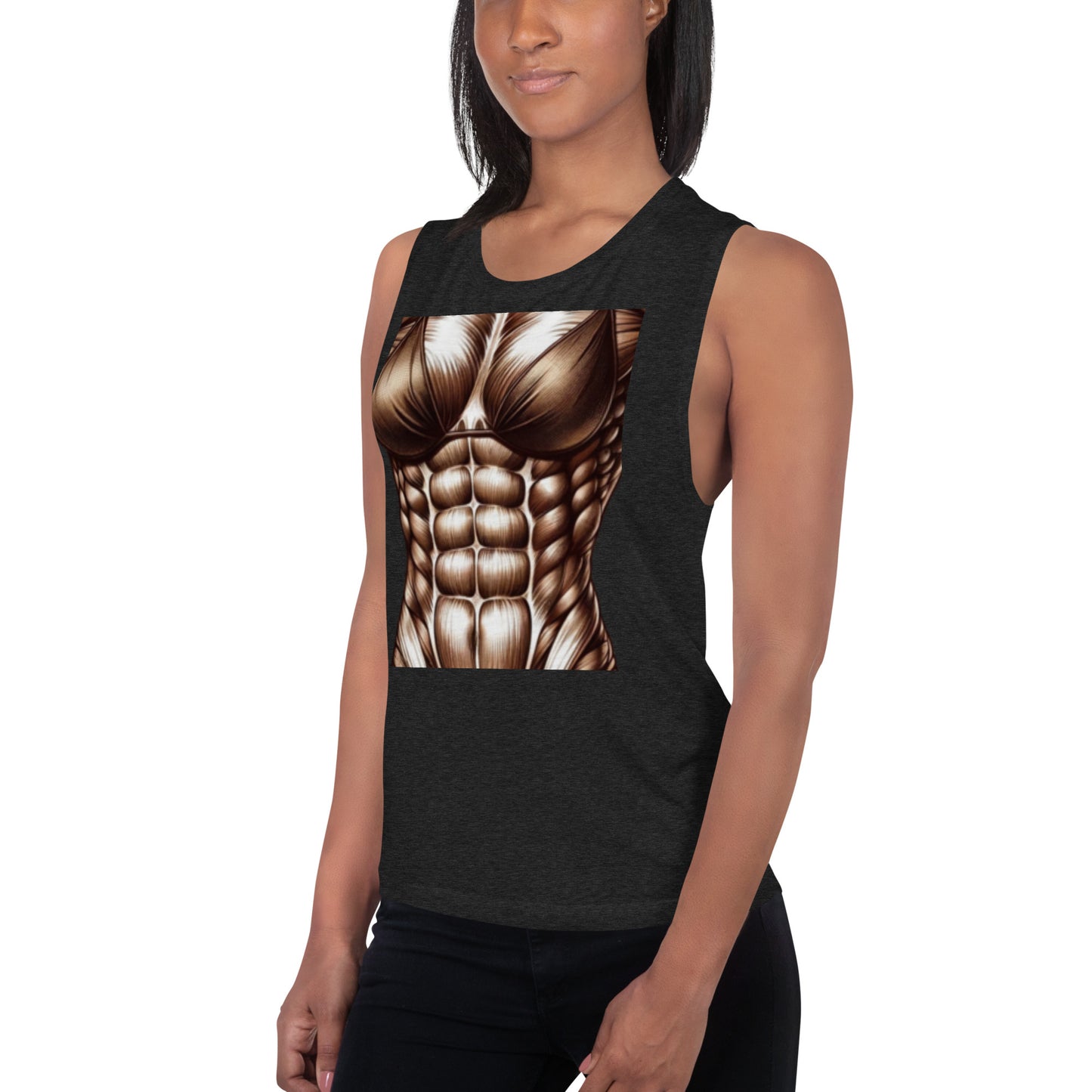 Flexin' Finesse Muscle Tank: Show Off in Style