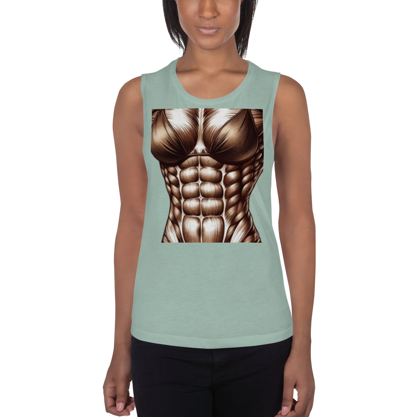 Flexin' Finesse Muscle Tank: Show Off in Style