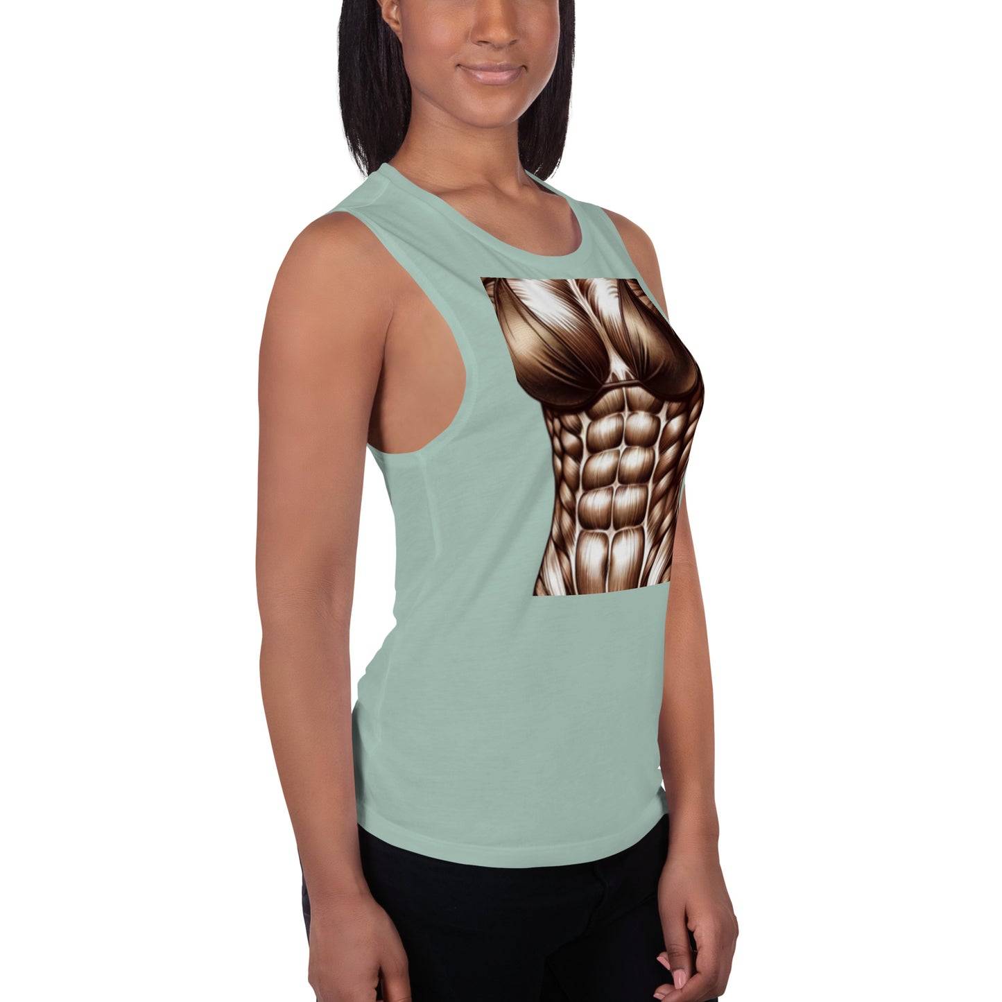 Flexin' Finesse Muscle Tank: Show Off in Style