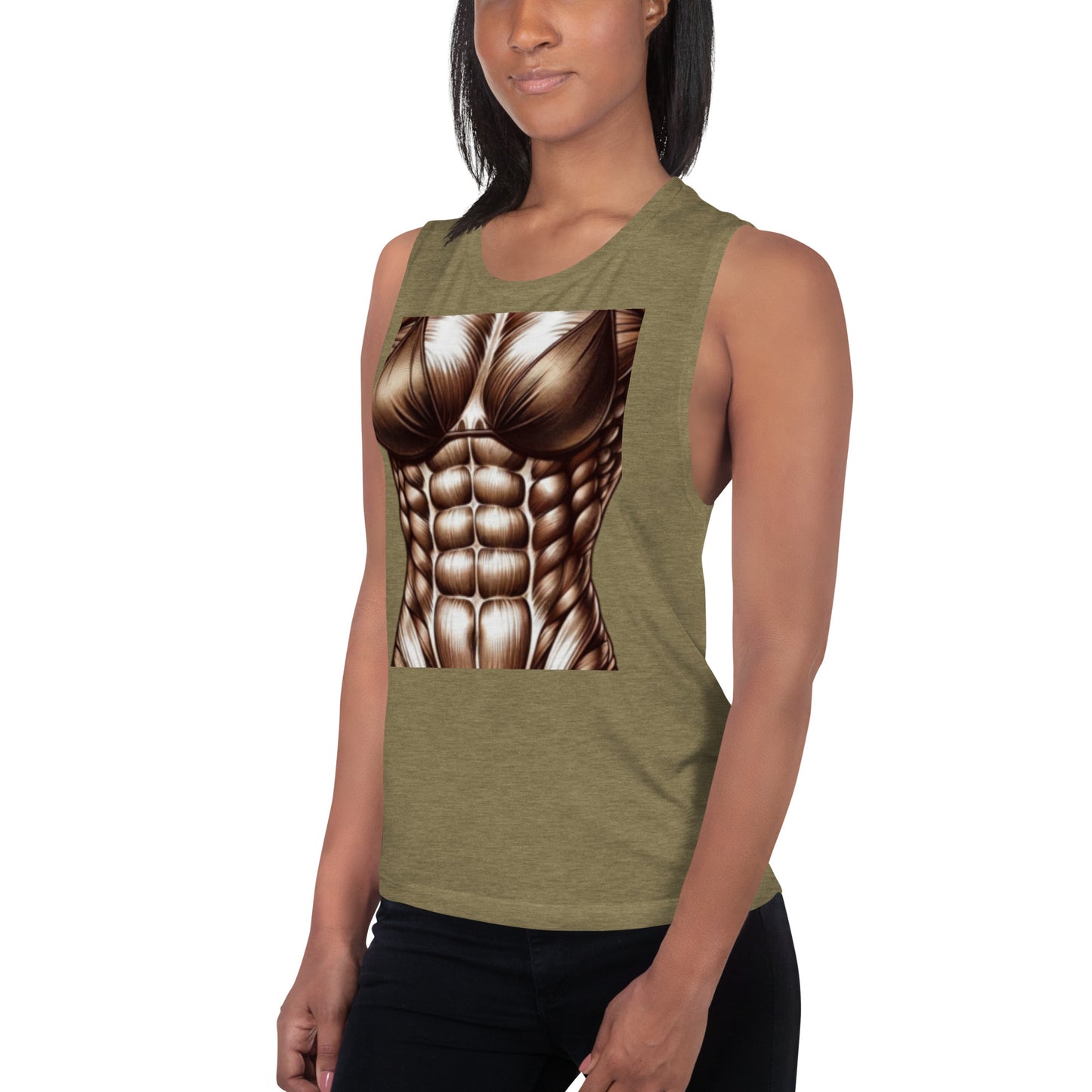 Flexin' Finesse Muscle Tank: Show Off in Style