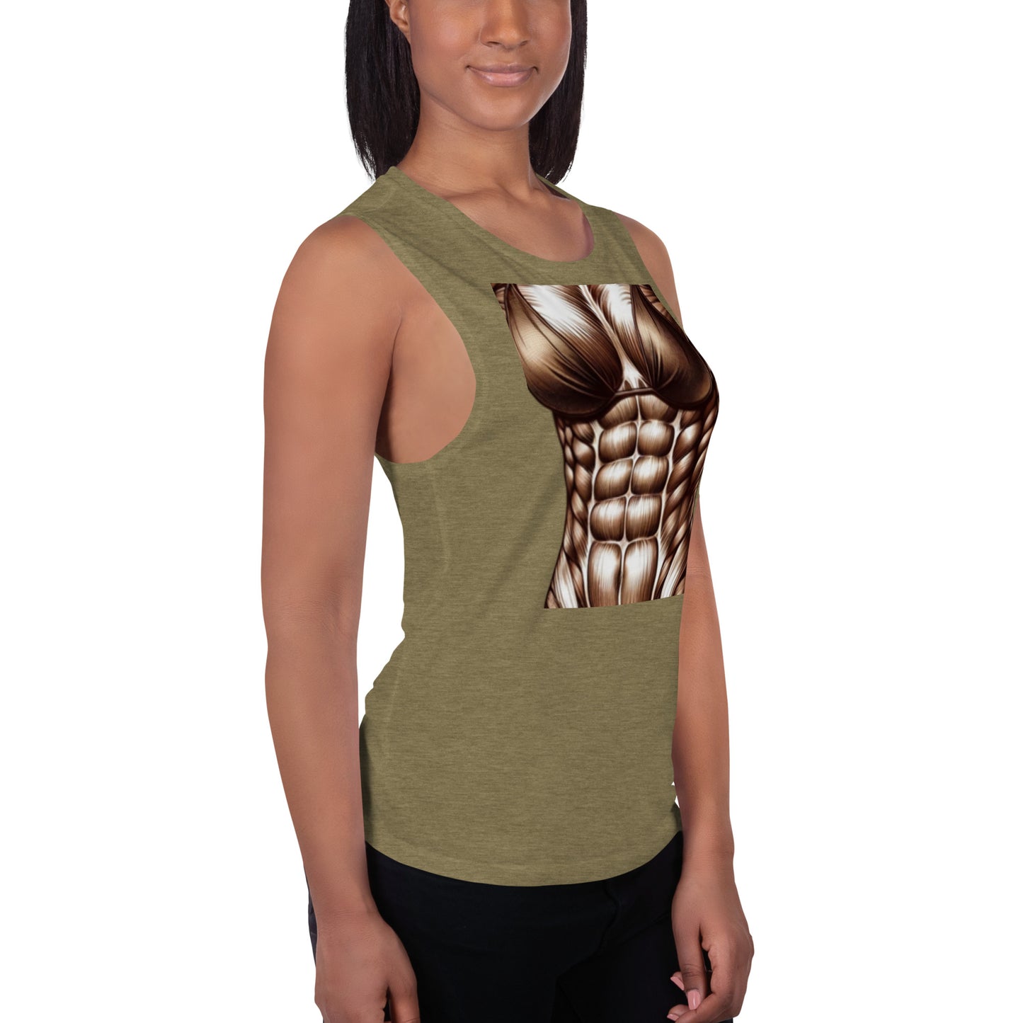 Flexin' Finesse Muscle Tank: Show Off in Style