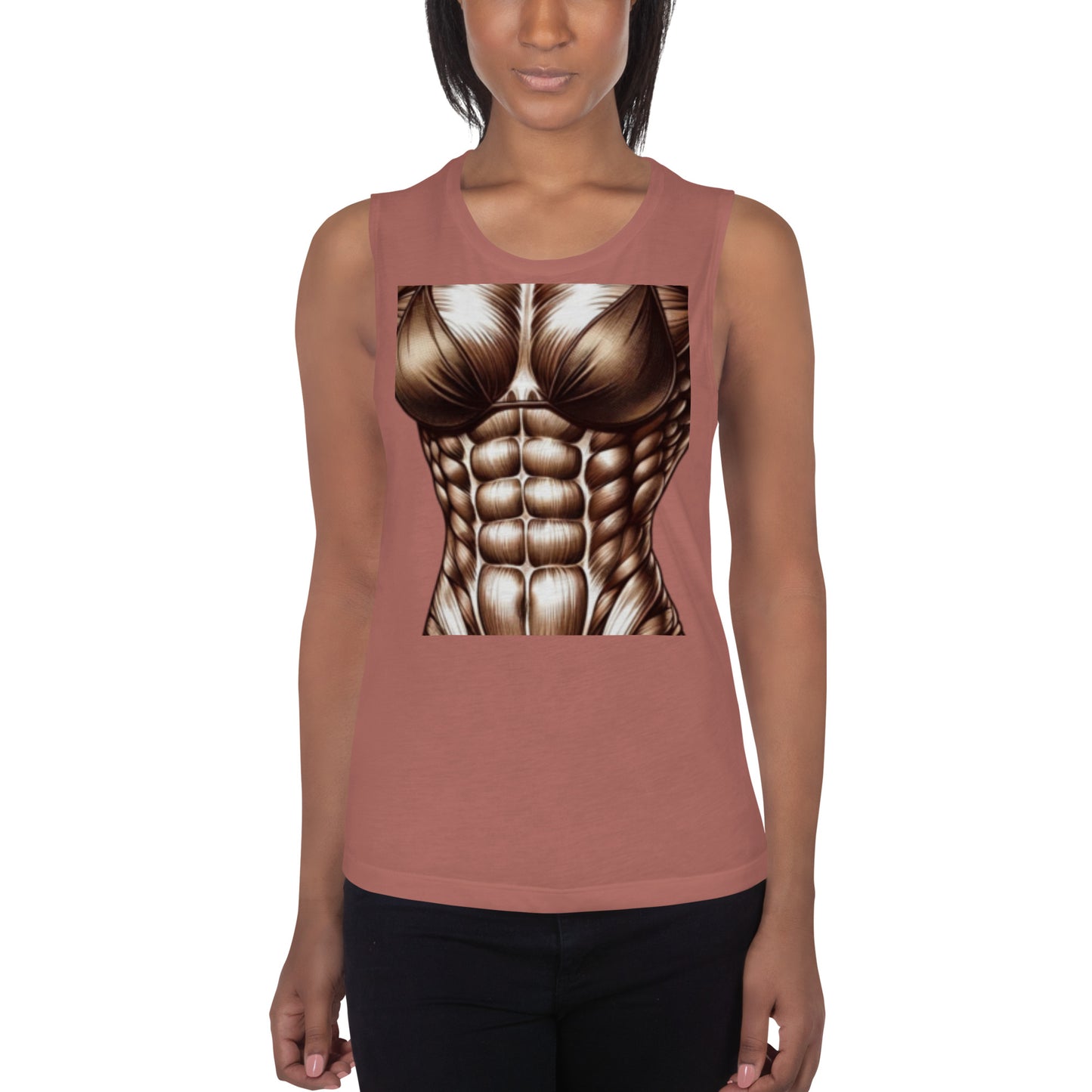 Flexin' Finesse Muscle Tank: Show Off in Style