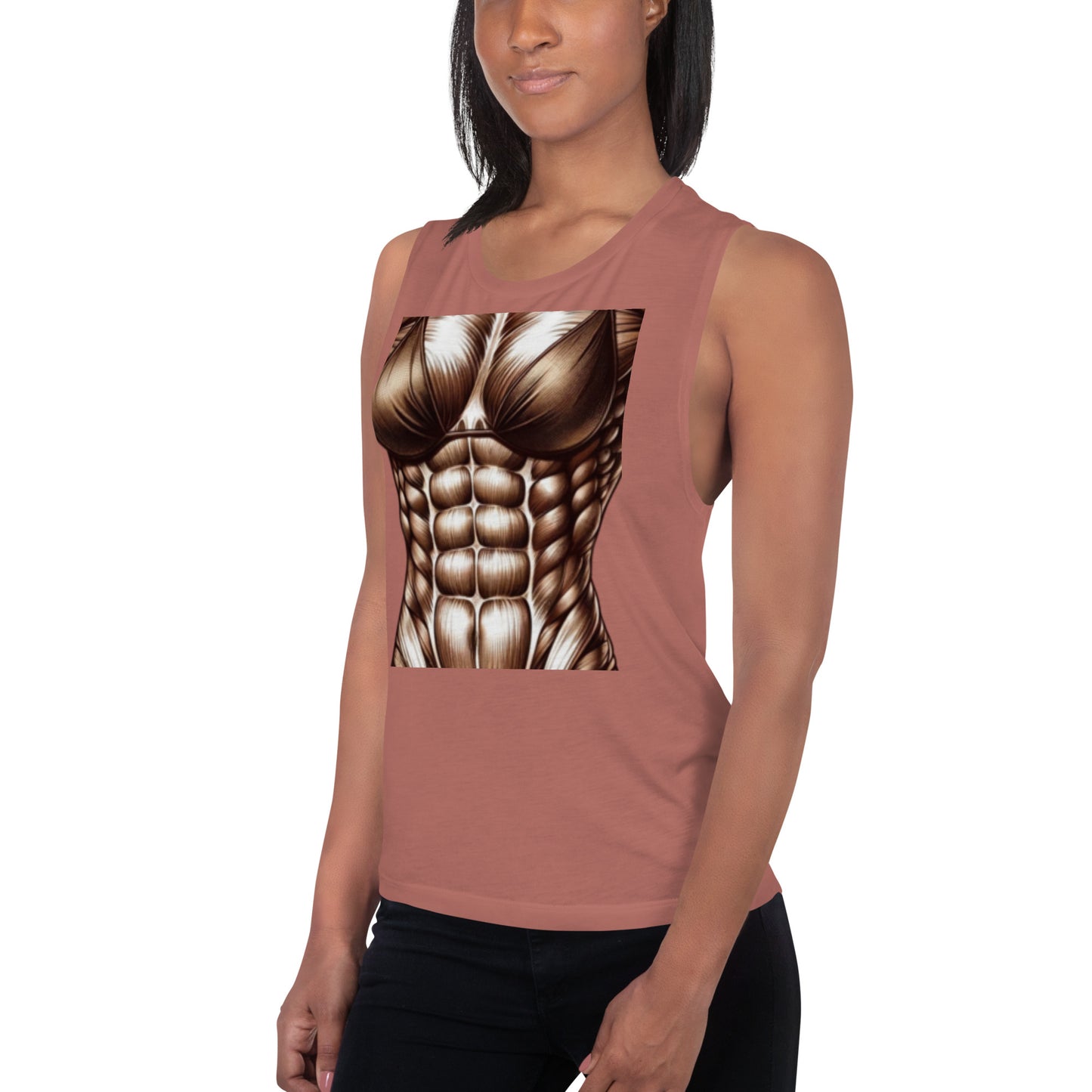 Flexin' Finesse Muscle Tank: Show Off in Style