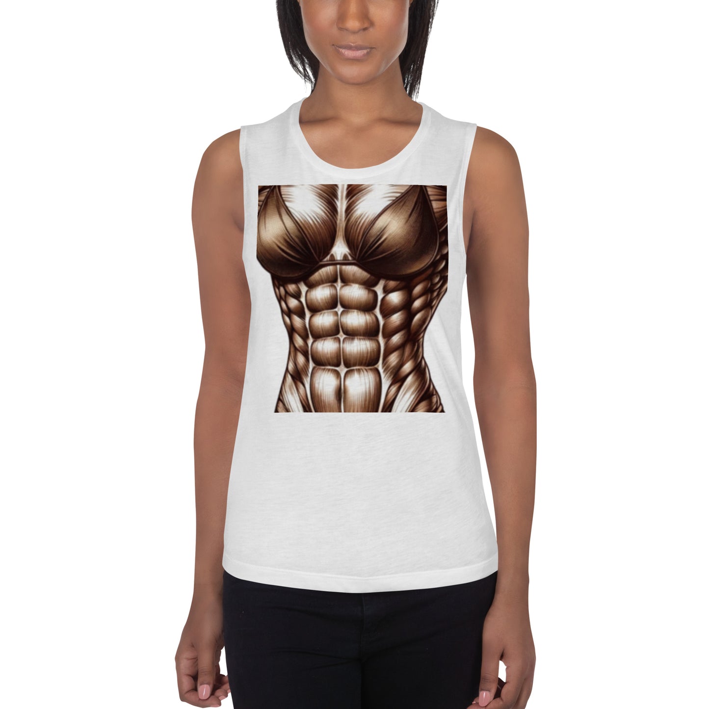 Flexin' Finesse Muscle Tank: Show Off in Style
