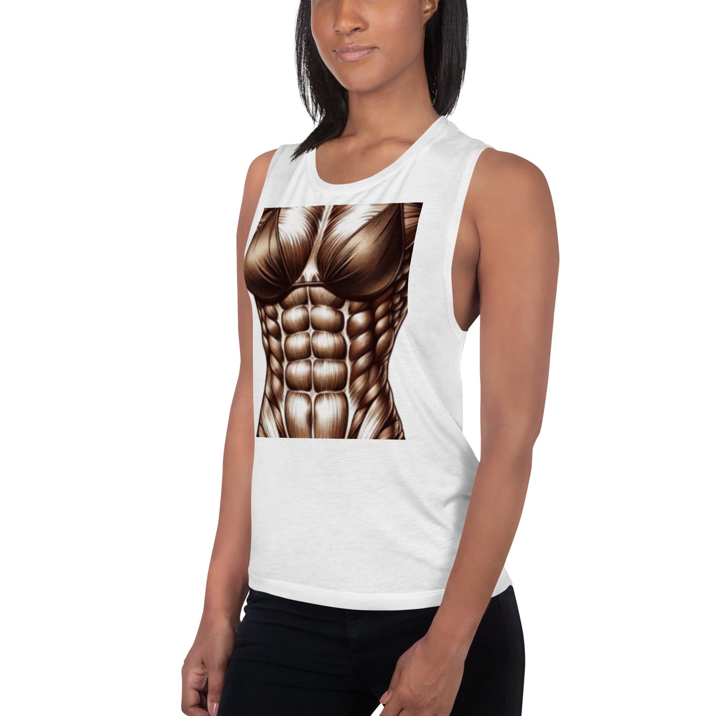 Flexin' Finesse Muscle Tank: Show Off in Style