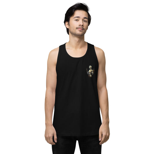 Virgo Visions: Cybernetic Zodiac Tank Top