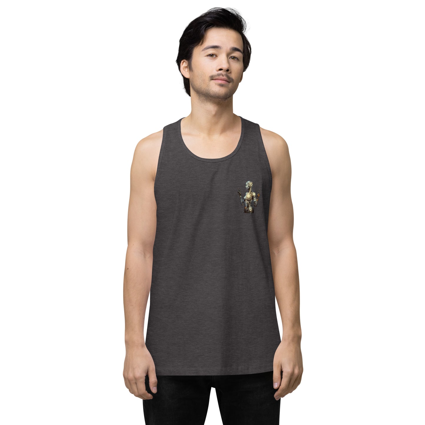 Virgo Visions: Cybernetic Zodiac Tank Top