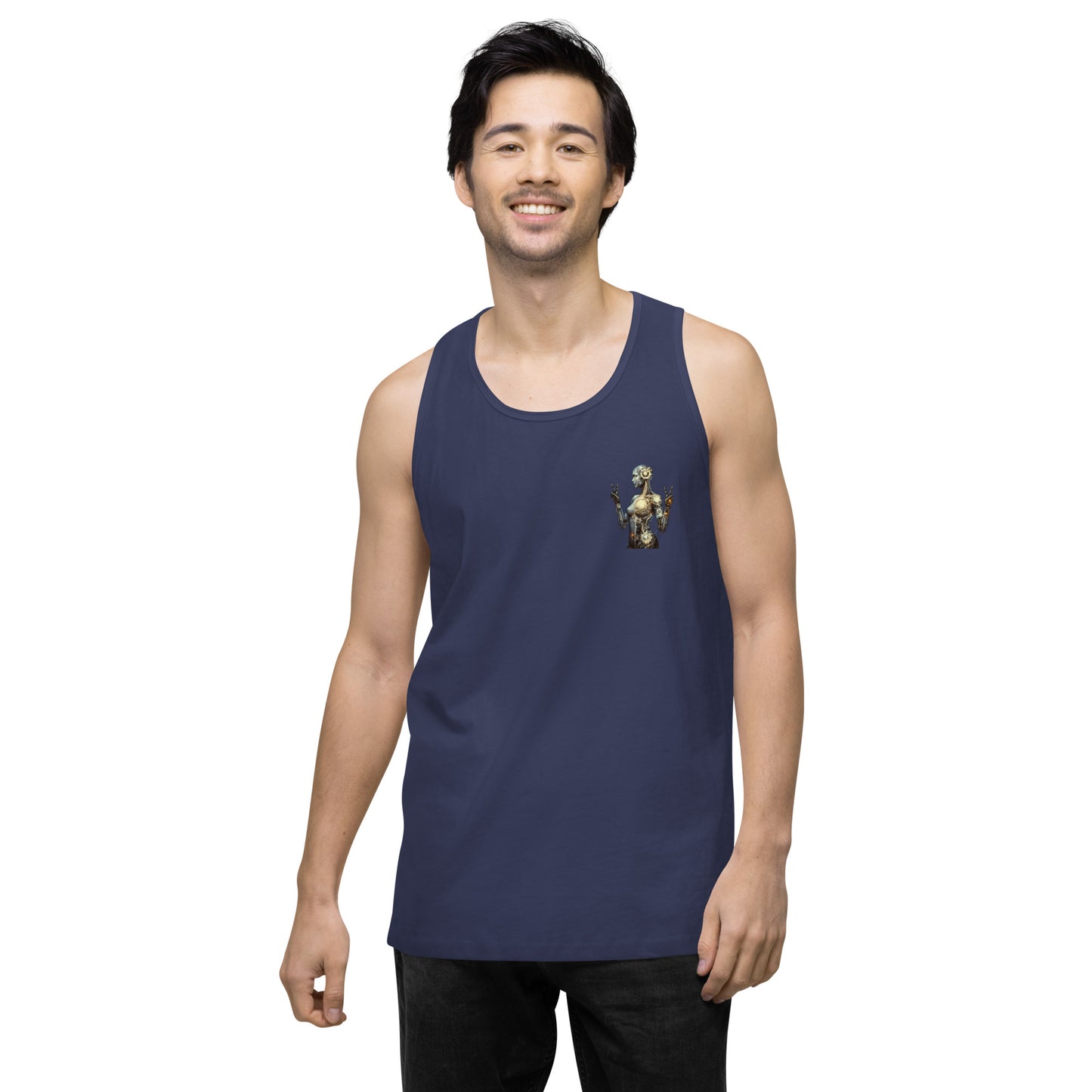 Virgo Visions: Cybernetic Zodiac Tank Top