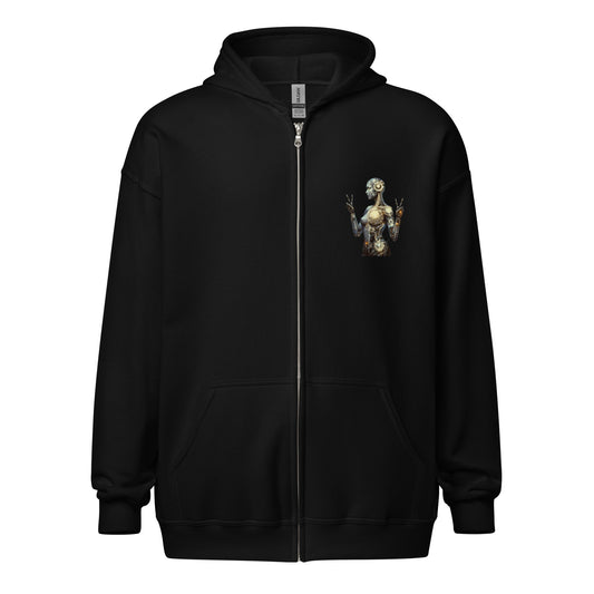 Virgo Visions: Cybernetic Zodiac  Hoodie