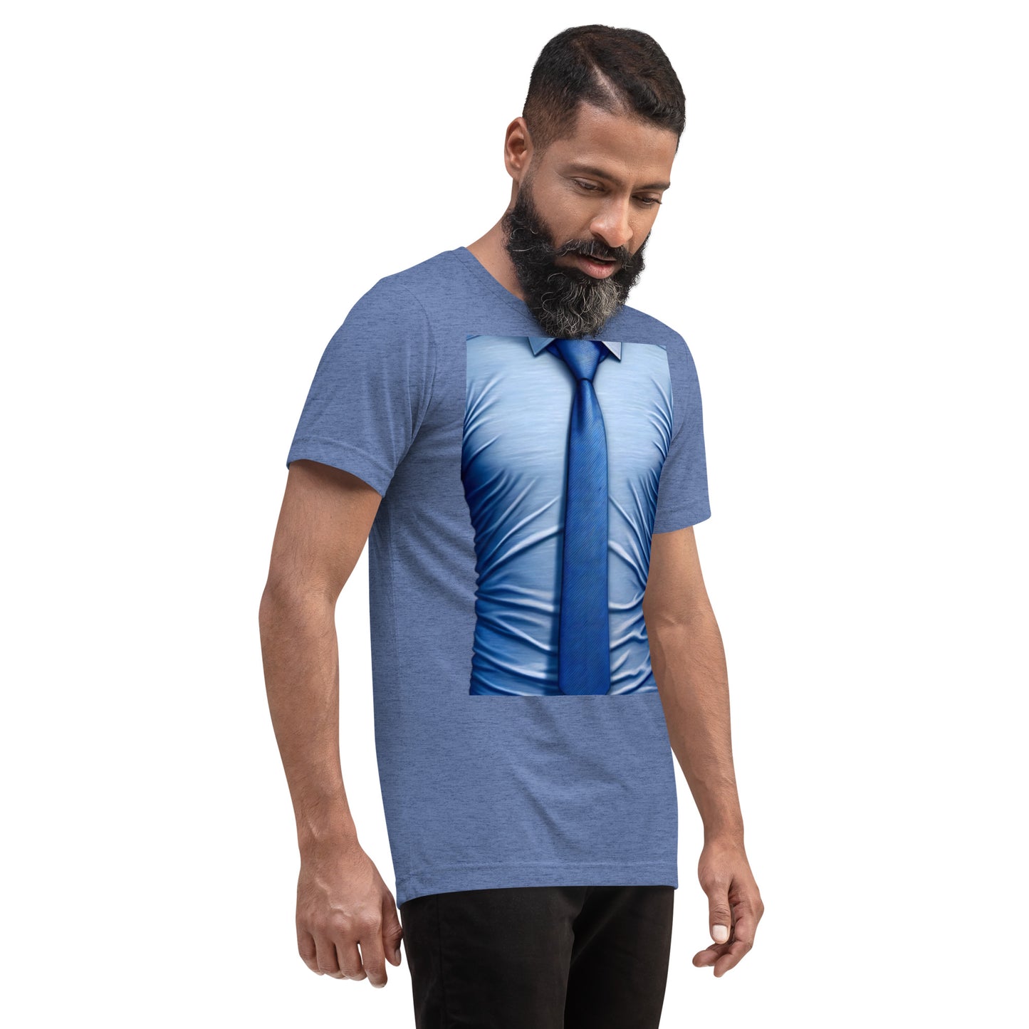 Casual Chic Illusion Tee: Dressed-Up Comfort