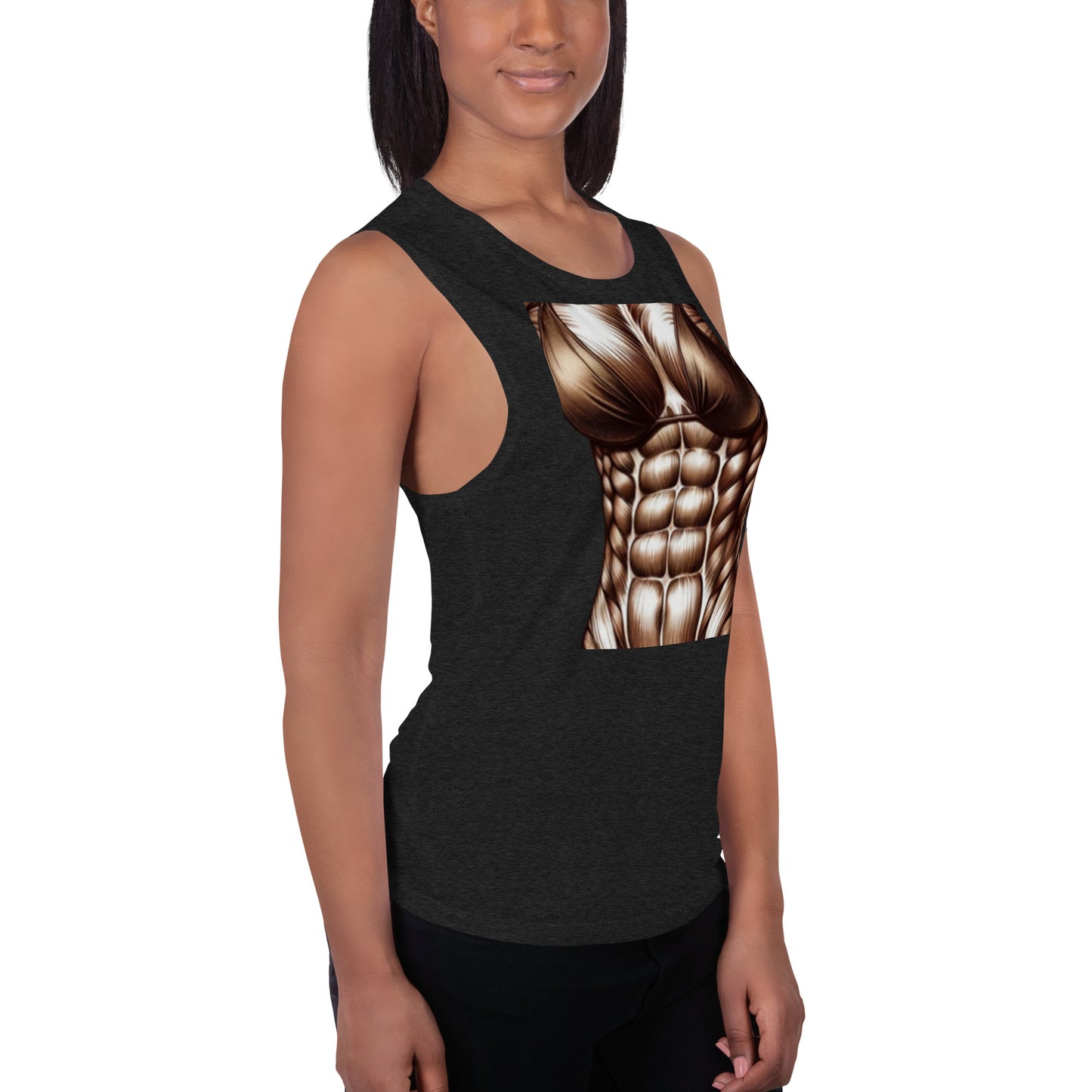 Flexin' Finesse Muscle Tank: Show Off in Style