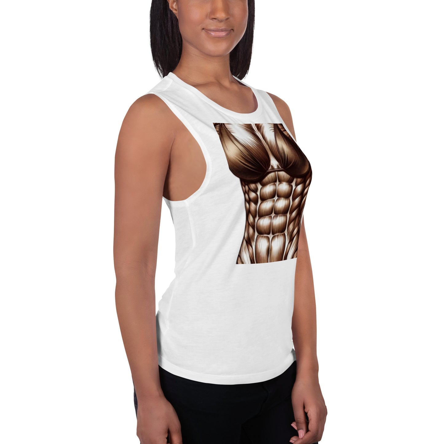 Flexin' Finesse Muscle Tank: Show Off in Style